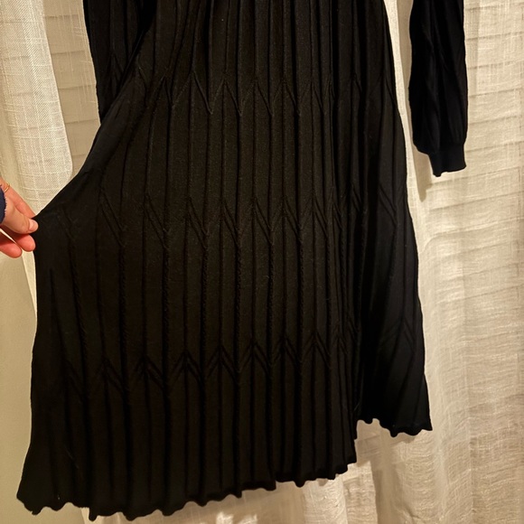 Draper James RSVP Black Knit Sweater Dress - Picture 3 of 6